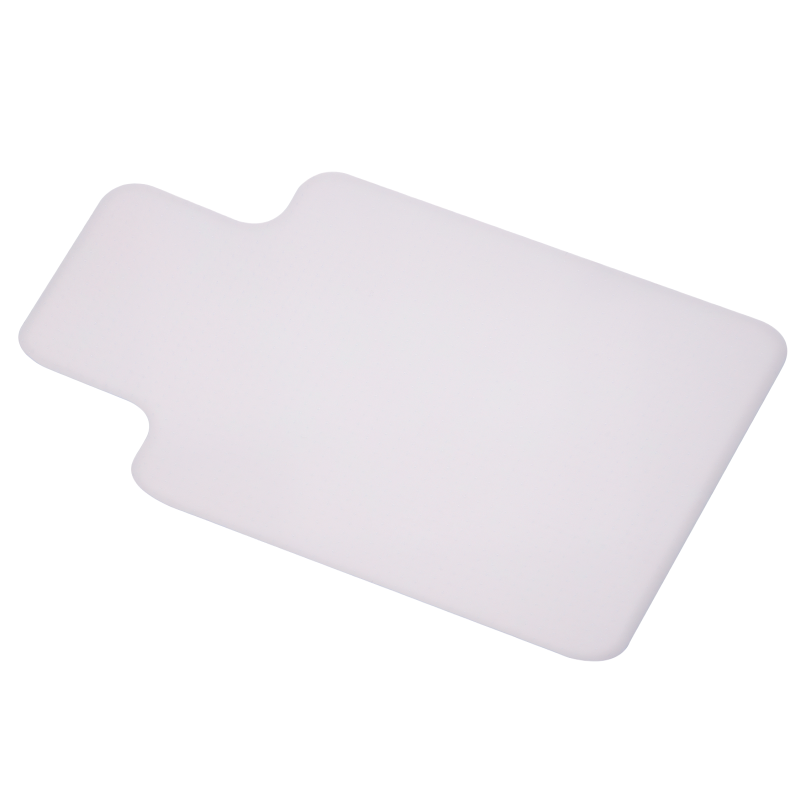 HOMCOM 35x47Inch Floor Lipped Office Chair Mat Protective Carpets Floor Cover for Low Pile Carpet Frosted