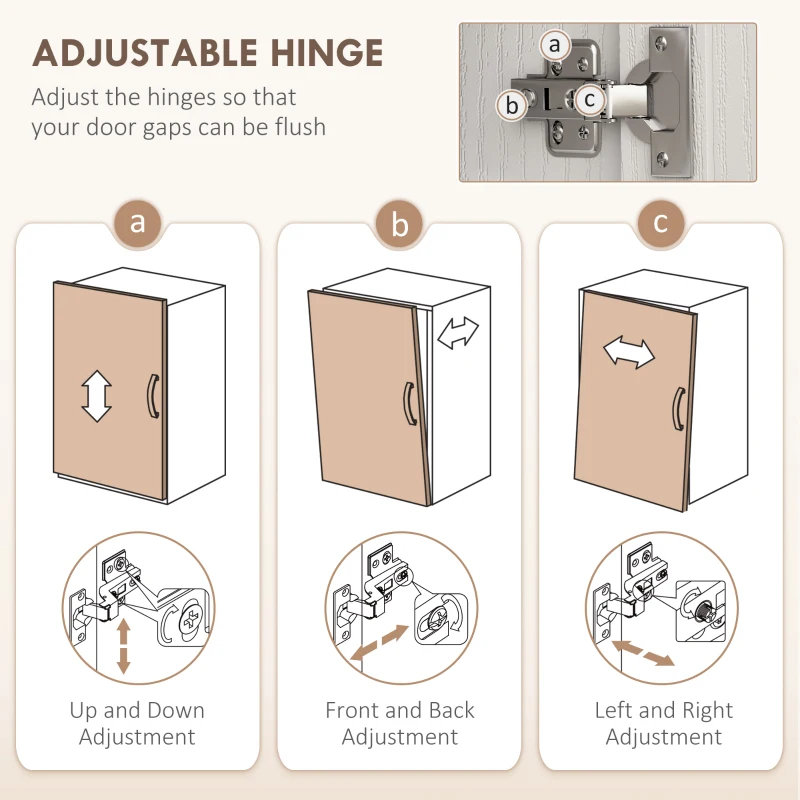HOMCOM Kitchen Pantry Buffet Server Hutch Storage Sideboard Bookcase with Drawers & Cabinets for Living Room Cabinet Console