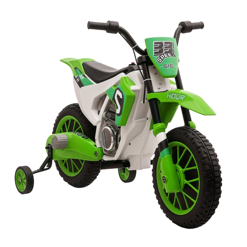 Aosom Kids Dirt Bike Battery-Powered Ride-On Electric Motorcycle