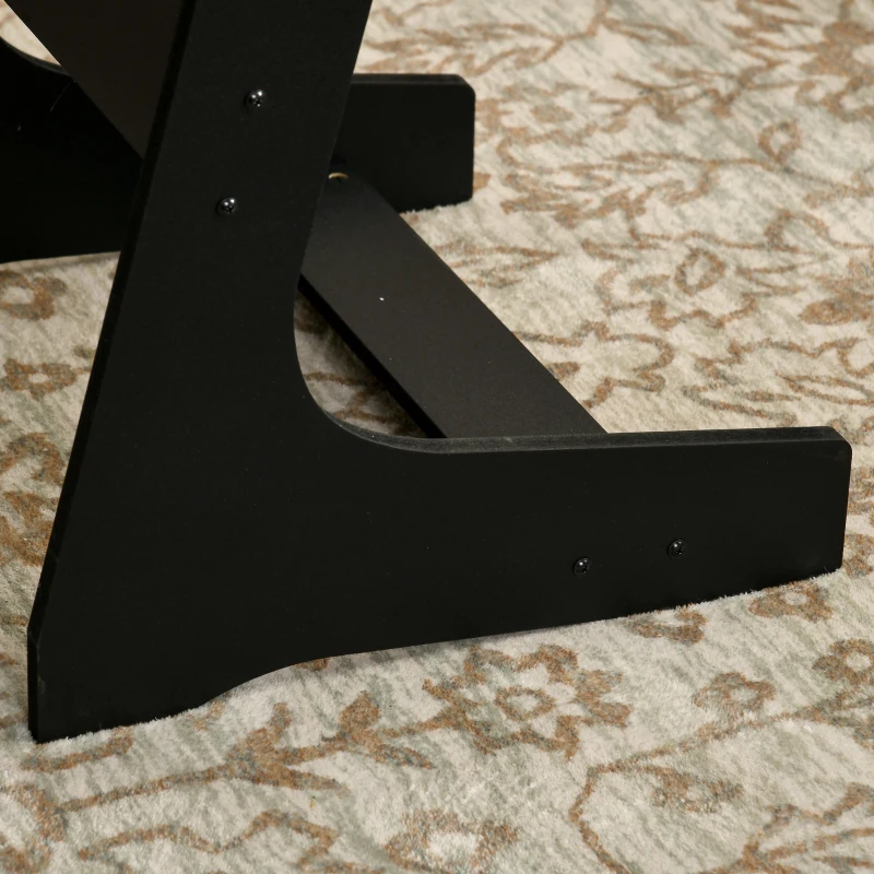 Soozier 38" Mini Pool Table Set Tabletop Billiards Game with Easy Folding for Storage, with Balls, Cues, Chalk, Brush