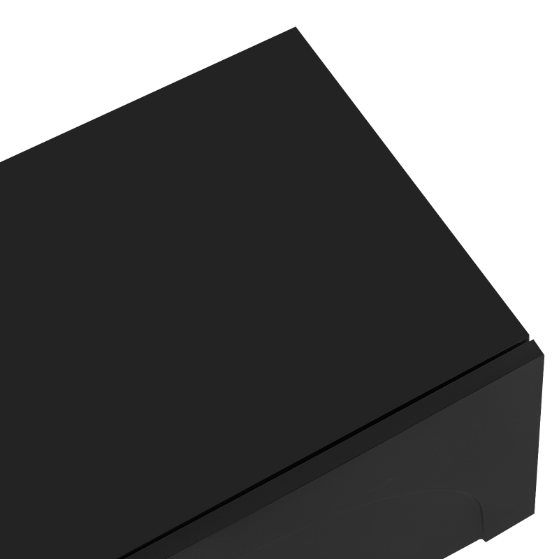 Modern TV Stand with Wave Shaped Doors, Ample Storage and Sturdy Legs, Functional Design, Easy to Install, 66.5" L x 13.5" W x 18" H, Black