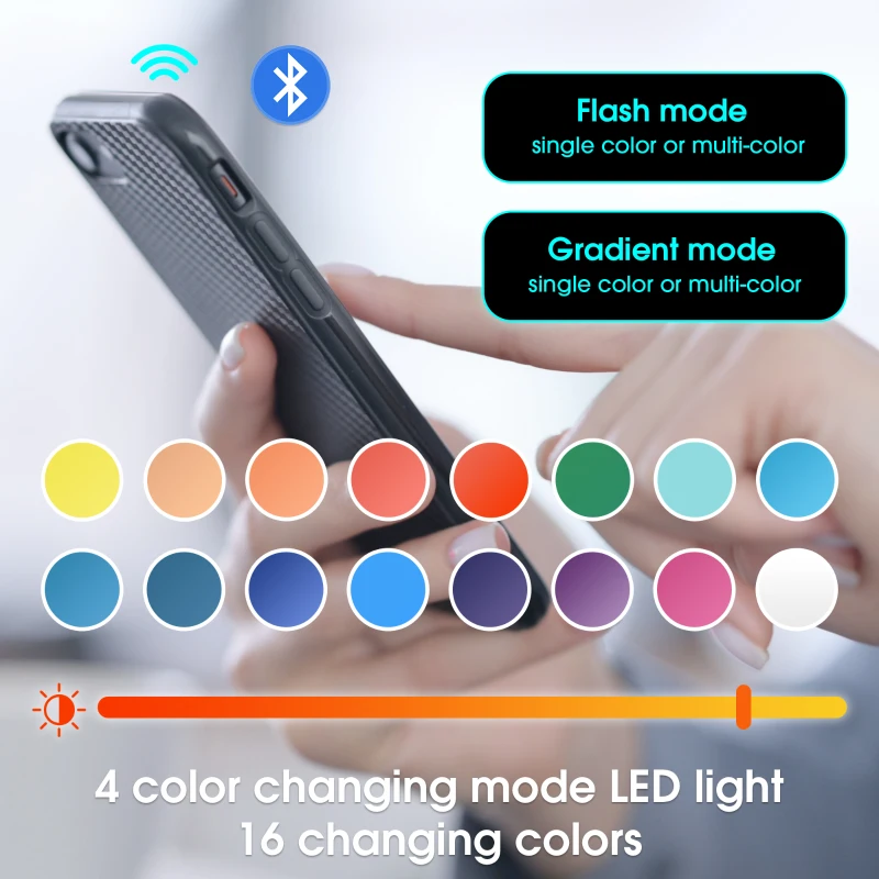 High-Gloss TV Stand with Colour-Changing LED Lighting and Versatile Mounting Options, Easy to Install, 71" L x 12" W x 12" H, Black+White