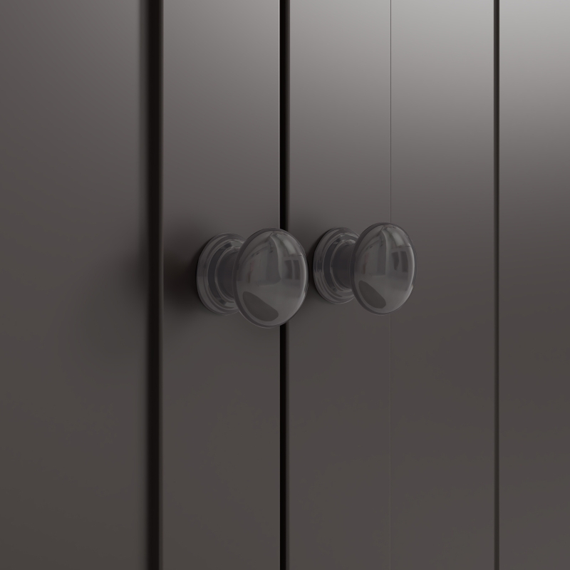 HOMCOM Bathroom Vanity, 24" Pedestal Sink Bathroom Vanity Furniture with 2 Doors and Shelf, Coffee