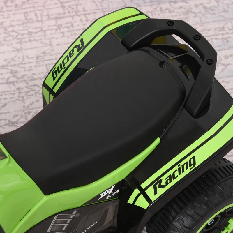 Aosom NO Power Kids Ride On Push Car, w/ Music, Lights for 1.5-3, Green