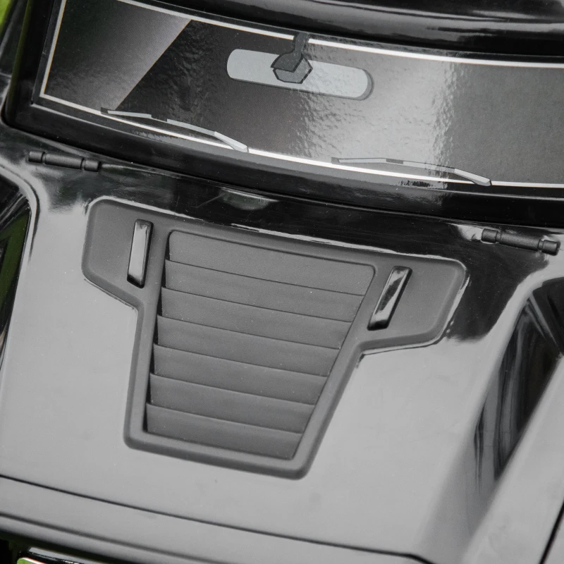 Aosom Kids Ride on Push Car, SUV Style Sliding Walking Car for Toddle with Horn, Music, Working Lights, Hidden Storage and Anti-dumping System, Black