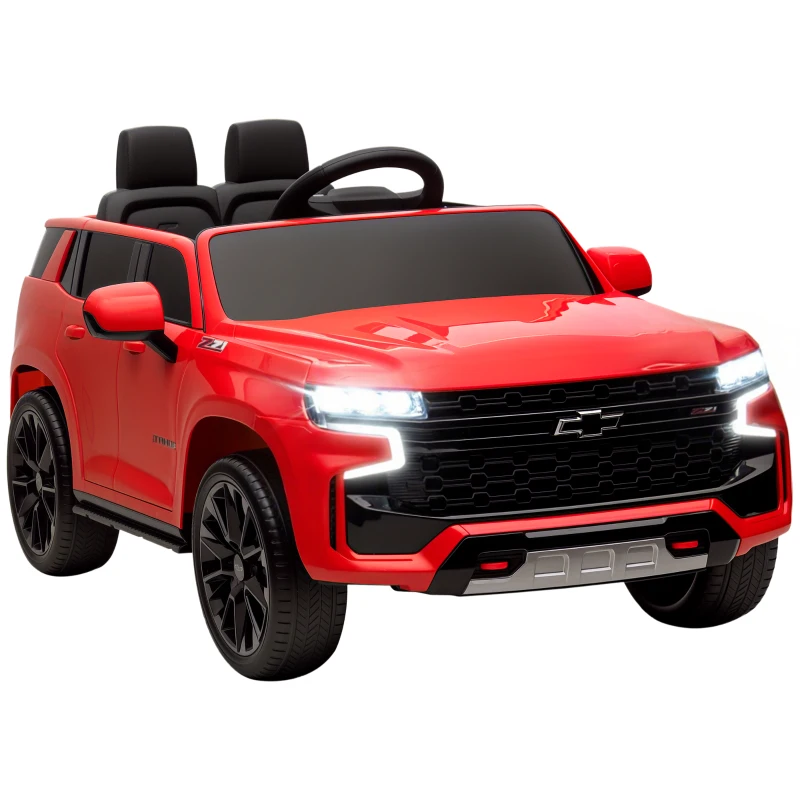 Aosom Electric Ride on Car 12V Kids Ride-on Toy, Red