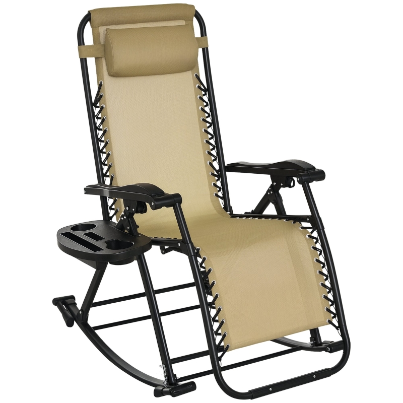 K様 FCRB LAWN CHAIR セット Outsunny Zero Gravity Lounger Chair, Folding Reclining Patio