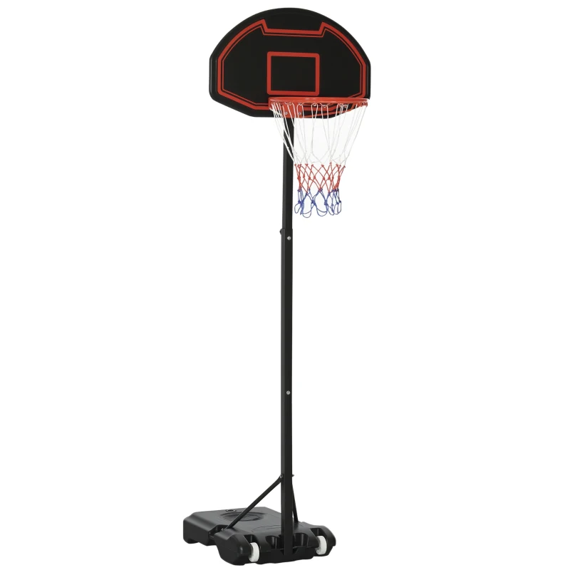 Soozier Portable Kids Basketball Hoop with Wheels