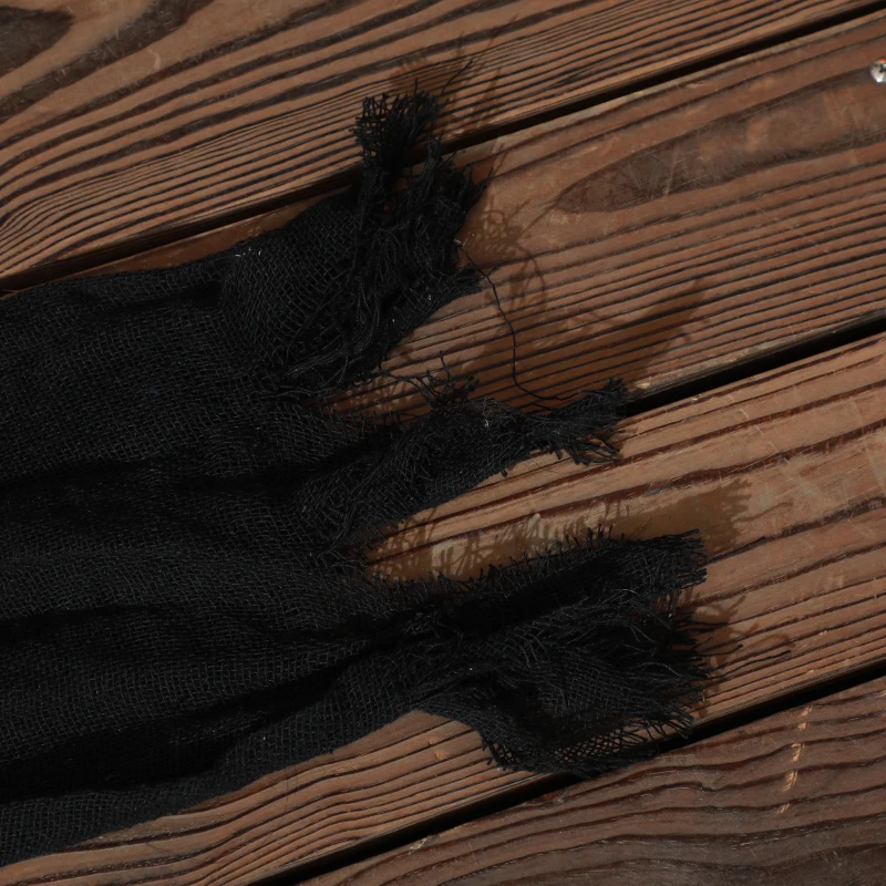 HOMCOM 66" Outdoor Halloween Decoration Crawling Zombie, Animated Prop Decor with Sound Activated, Light Up Eyes