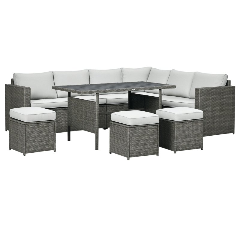 L Shaped Outdoor Dining Set: Ultimate Comfort for Stylish Gatherings 1 L Shaped Outdoor Dining Set: Ultimate Comfort for Stylish Gatherings