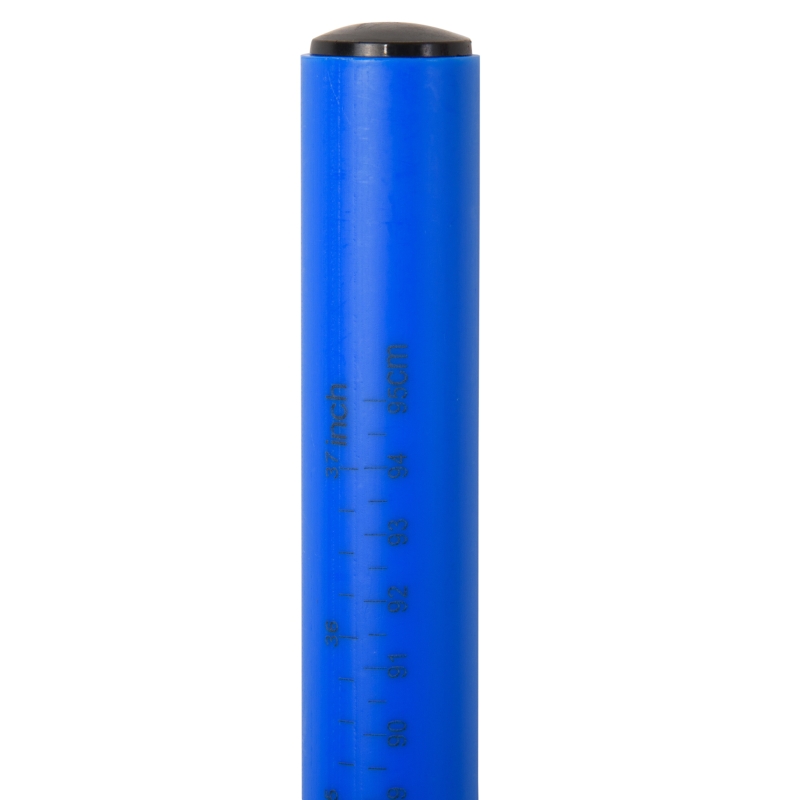 PawHut Dog Pet Obstacle Agility Training Kit High Jump Weave Pole Ring Obedience Equipment Portable