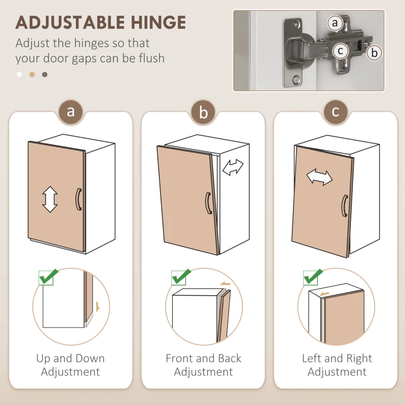 HOMCOM Kitchen Cabinet with Charging Station, 2 Tilt Out Cabinets, Microwave Stand, Freestanding Kitchen Pantry Cabinet, White