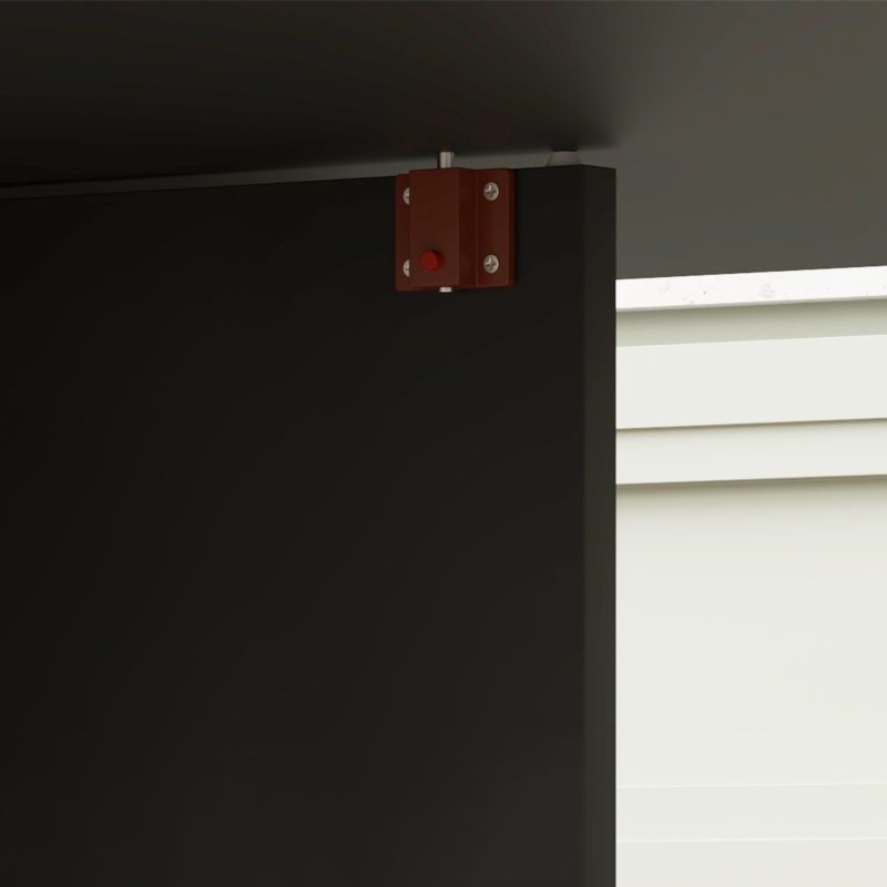 HOMCOM Extendable Dining Table, Collapsible Folding Table w/ 2-tier Shelves and Rolling Casters, Black