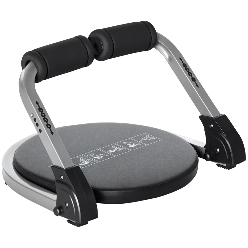 Soozier Ab Crunch Machine, Ab Workout Equipment, Whole Body Exercise Equipment for Home Gym