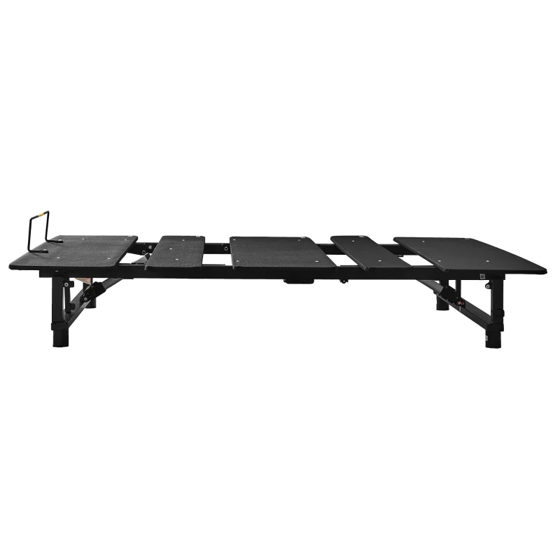 Adjustable Queen Bed Base Frame with Head and Foot Incline, Wireless Remote, Zero Gravity, Quiet Motor, 79" L x 59" W x 13" H, Black