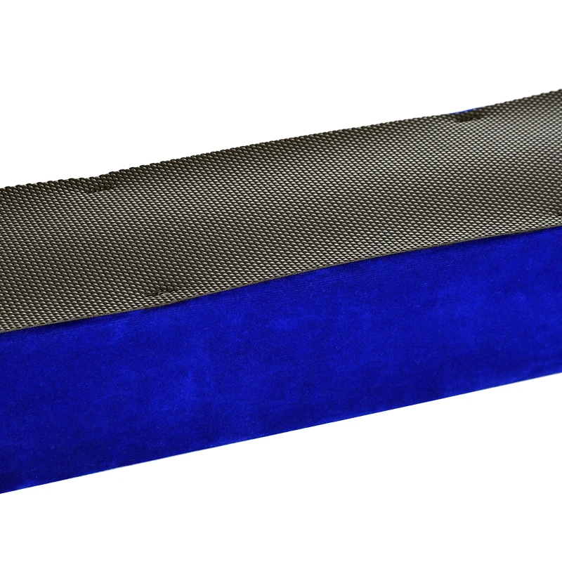 Soozier 7ft Folding Balance Beam, Gymnastics Beam with Wood Core, Blue