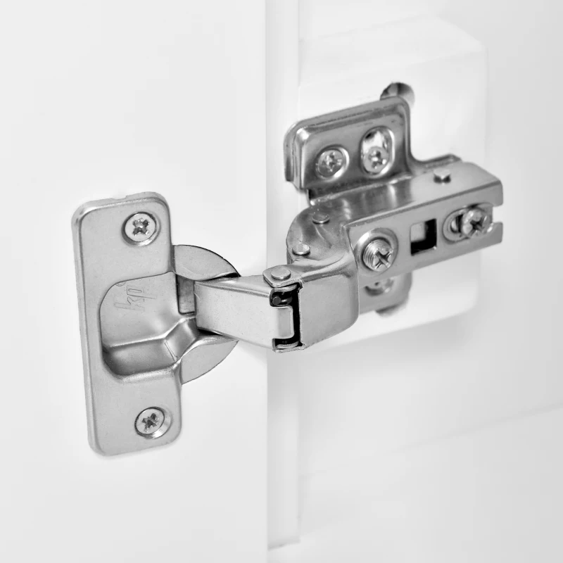 Elegant Bathroom Vanity with Ceramic Sink, Soft-Close Doors and Drawers, Cabinet with Solid Wood Frame, 36" L x 18.5" W x 34" H, White