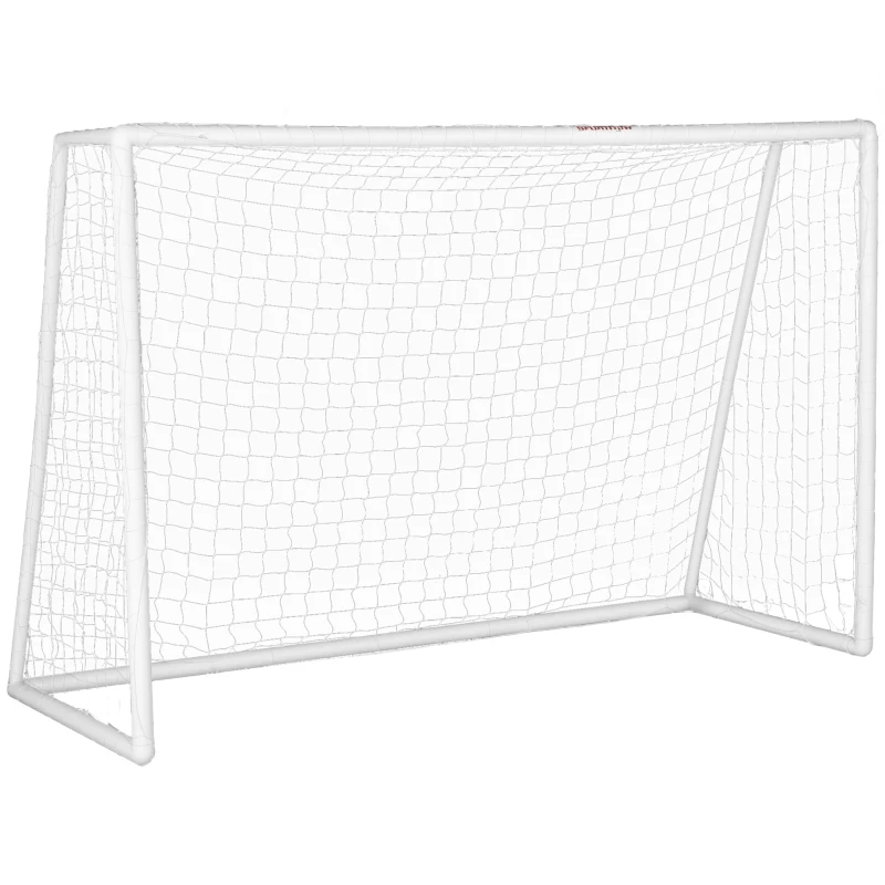 Soozier 9.8 x 6.6ft Soccer Goal, Portable Soccer Practice Net with PE Net for Backyard, Garden, Park, Beach