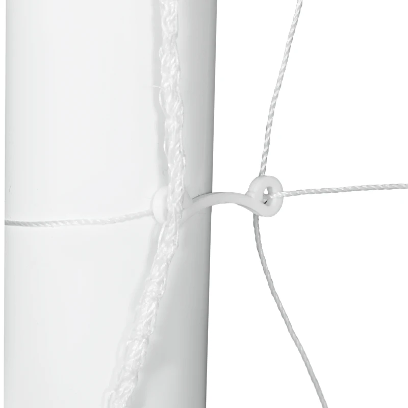 Soozier 9.8 x 6.6ft Soccer Goal, Portable Soccer Practice Net with PE Net for Backyard, Garden, Park, Beach