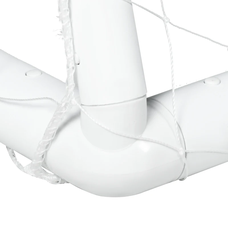 Soozier 9.8 x 6.6ft Soccer Goal, Portable Soccer Practice Net with PE Net for Backyard, Garden, Park, Beach