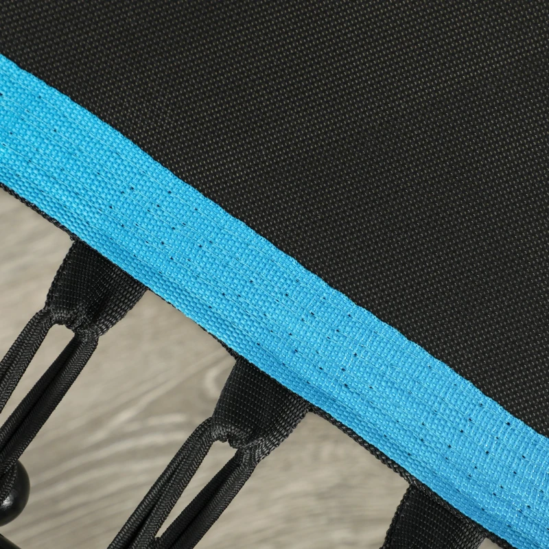 Soozier 45" Rebounder Trampoline for Adult, Quiet Bungee Rebounder with Adjustable Handle, Blue