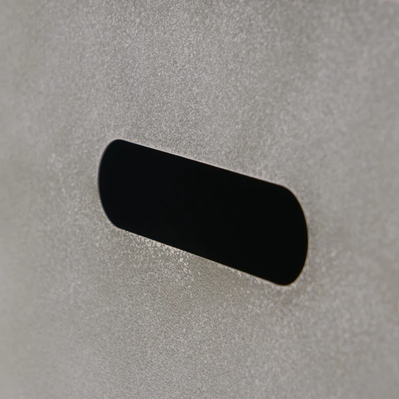 50,000 BTU Rectangular Iron Fire Pit with Modern Design, Propane Gas, Durable Powder-Coated Frame, 48" L x 15" W x 15" H, Stone Gray