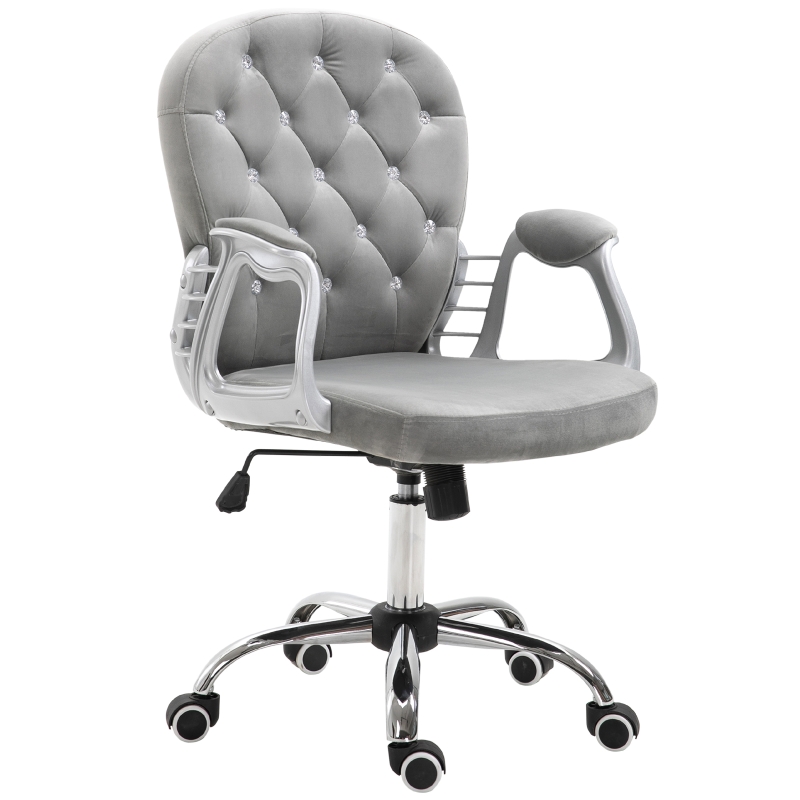 Vinsetto Ergonomic Office Chair Vanity Middle Back Office