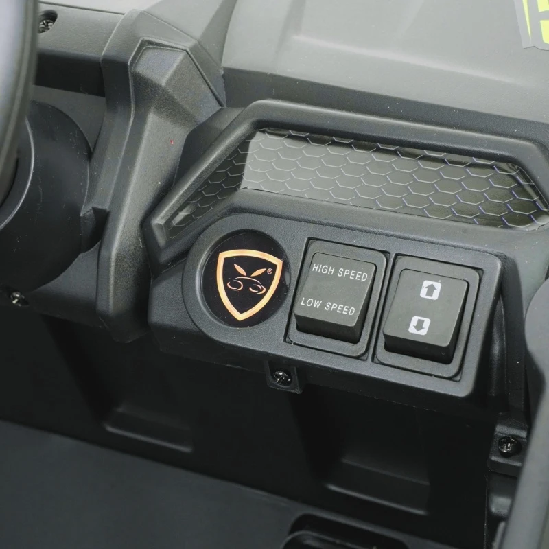 12V Kids Electric UTV Ride-On Car with Two Driving Modes and 2.4G Parental Remote, Vehicle for Ages 3-6, 39.5″ L x 22″ W x 21″ H, Pink