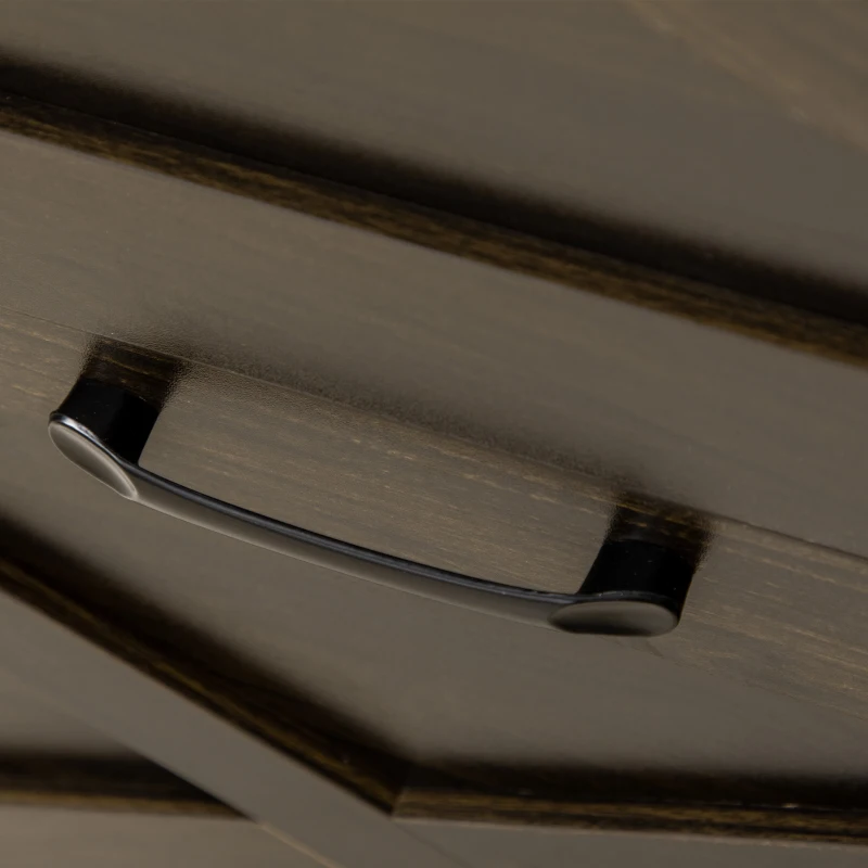 Vinsetto Vertical File Cabinet with Hanging Bars for A4 Size for Home Office, 29.9"x 19.7"x 30.3", Brown