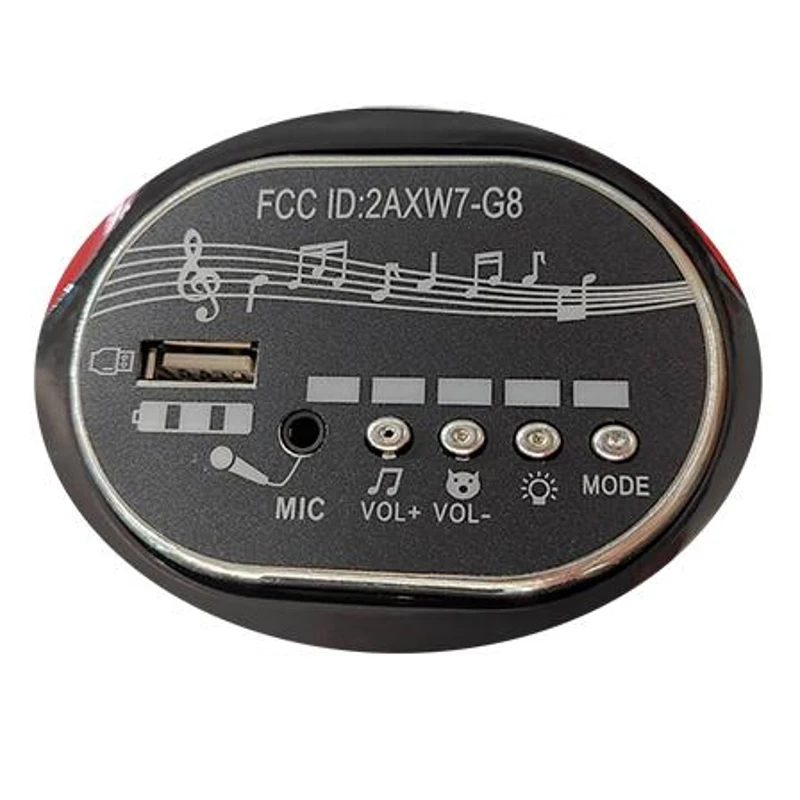 12V Kids Electric Ride-On Motorcycle with LED Lighted Wheels and Bluetooth MP3, Motorbike Perfect for Ages 3–6, 41.5" L x 18" W x 25" H, Red