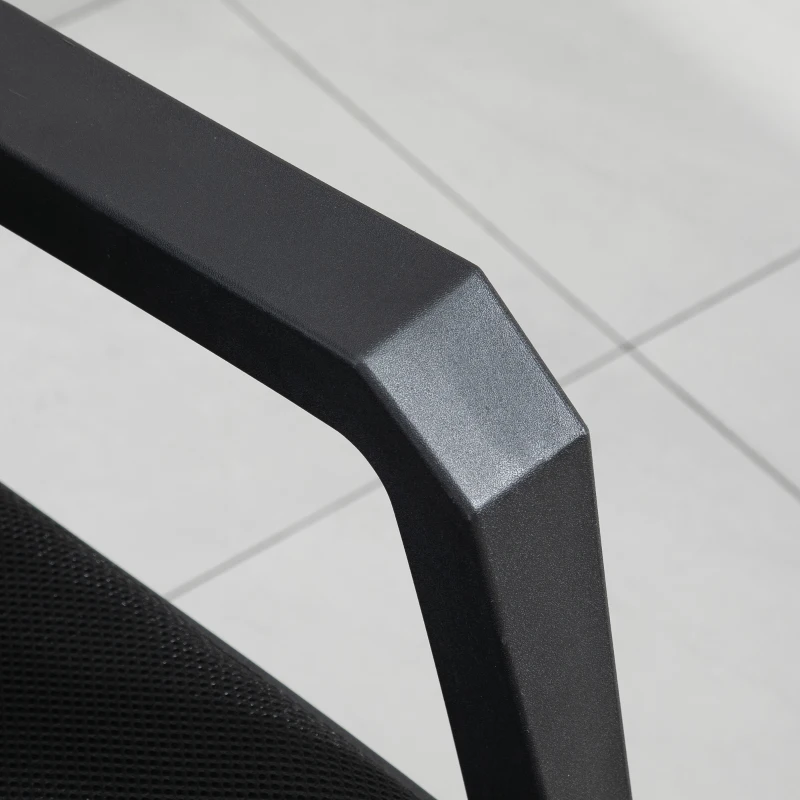 Vinsetto Office Chair High Back Mesh Desk Chair with 2-Point Vibration Massage Lumbar Support Pillow, Headrest, Ergonomic Swivel Back