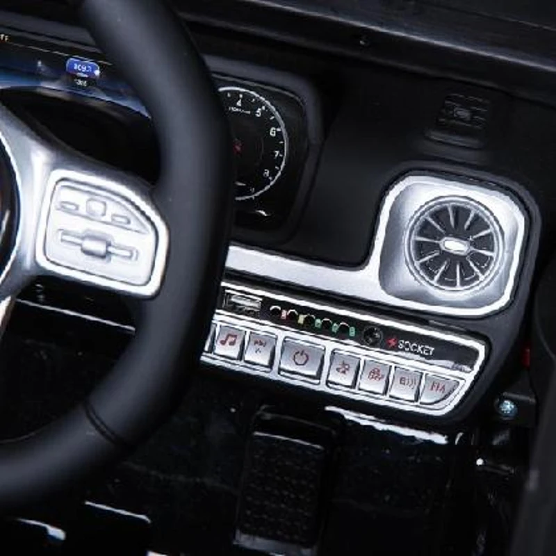 12V Electric Ride-On Car with 2.4GHz Parental Remote, Manual Pedal Mode, Motorized Vehicle with MP3/USB/TF Player, 42″ L x 25″ W x 21″ H, White