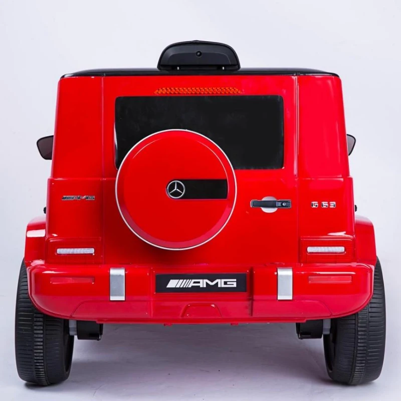 12V Electric Ride-On Car with 2.4GHz Parental Remote, Manual Pedal Mode, Motorized Vehicle with MP3/USB/TF Player, 42″ L x 25″ W x 21″ H, Red