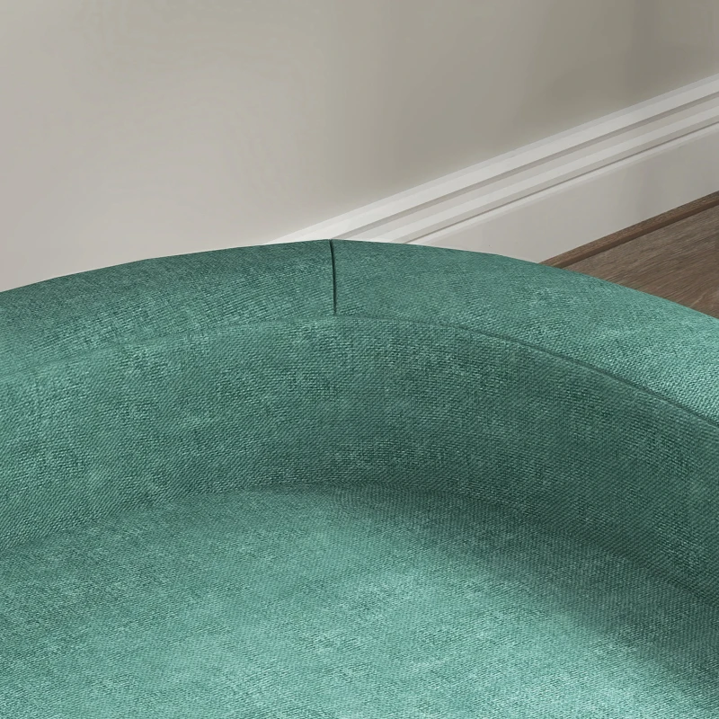 PawHut Dog Sofa for Large Dogs with Washable Cover, Anti-slip Foot Pads, Green