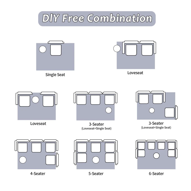 Compressed Sofa Convertible Floor Sofa Bed with Fixed-Shape Frame, Chenille Fabric, Modular Sofas for Small Spaces Single Chaise Longue for Apartments, 39.5" L x 39.5" W x 25" H, Dark Blue