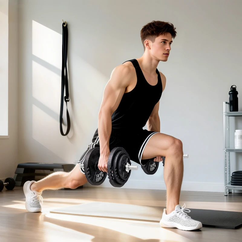 Soozier Adjustable Dumbbell Set, 2 in 1 Weights Dumbbells Set for Home Gym, 112lb Free Weights with Non-Slip Grip