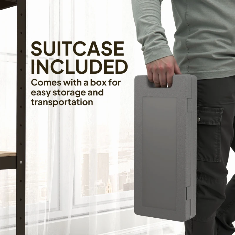 Soozier 13lbs. Dumbbell Set Weights Fitness Dumbbells with Carry Case for Man and Women Home Gym, Workout, Up Body Training