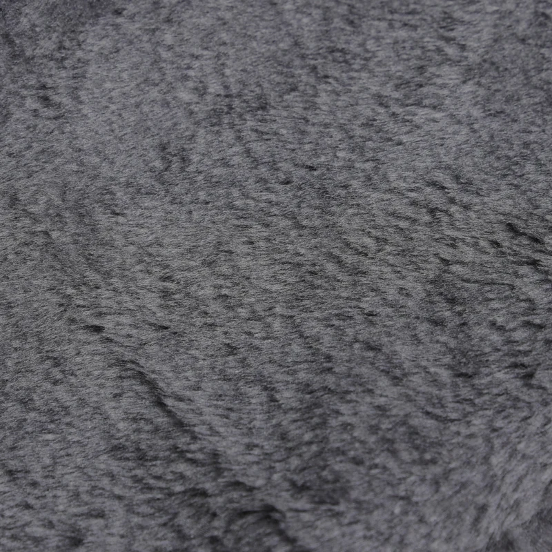 PawHut 4-Step Dog Ramp for Sofa, Bed, and Couch, with Removable Cover, Dark Grey