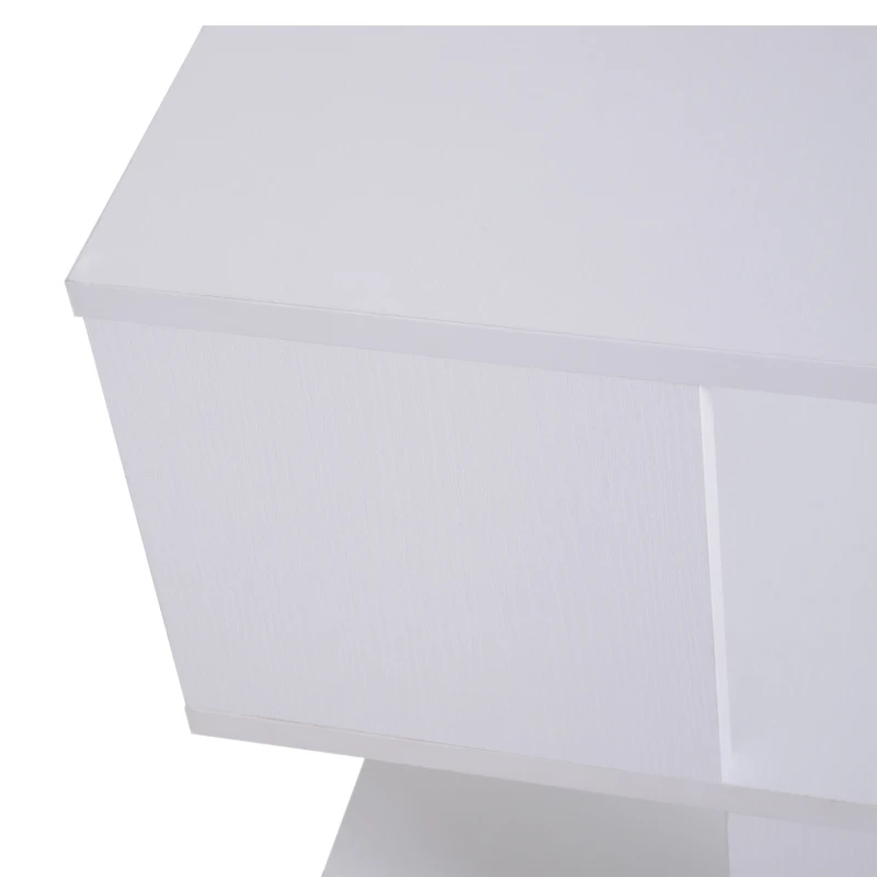 Light Nightstand - Slim Bedside Stand for Small Spaces
