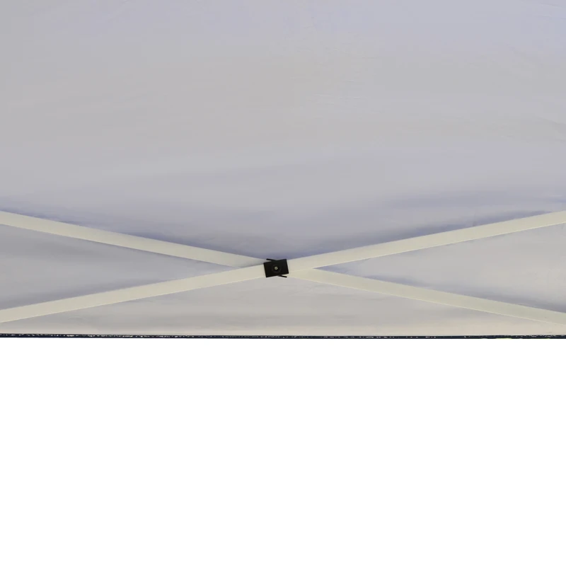 Outsunny 10 x 10ft Folding Pop Up Tent Outdoor Gazebo Canopy with Carrying Bag, Blue