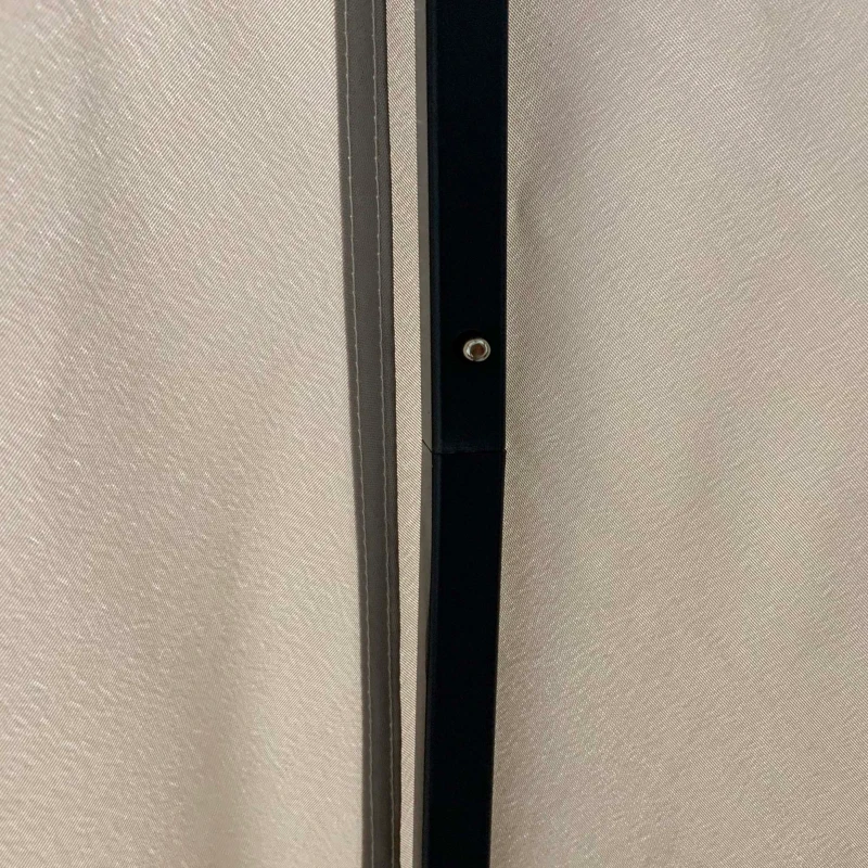 Outsunny 10' x 10' Patio Gazebo Aluminum Frame Outdoor Canopy Shelter with Sidewalls, Vented Roof for Garden, Lawn, Backyard, and Deck, Khaki