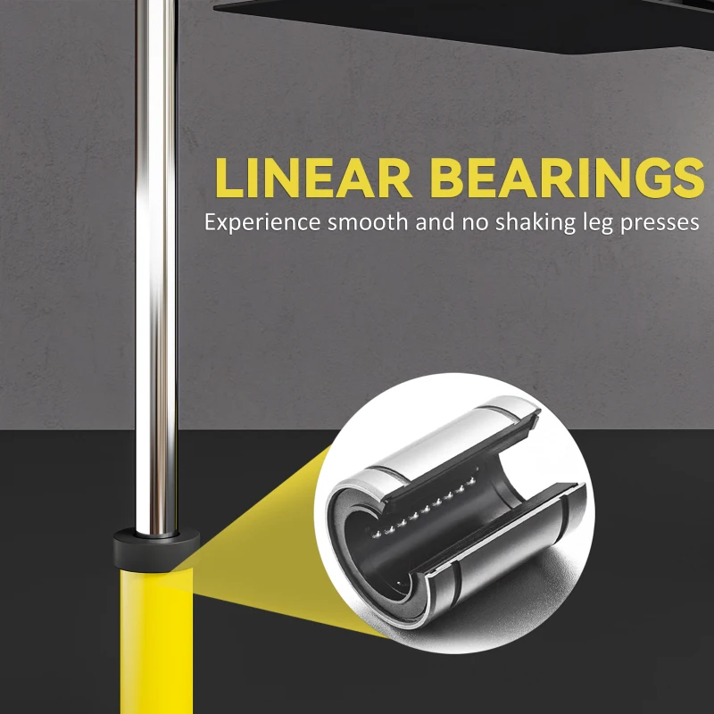 Soozier Leg Extension and Curl Machine, Adjustable Leg Extension Machine, 1" standard Plate Compatible, 660LBS Capacity