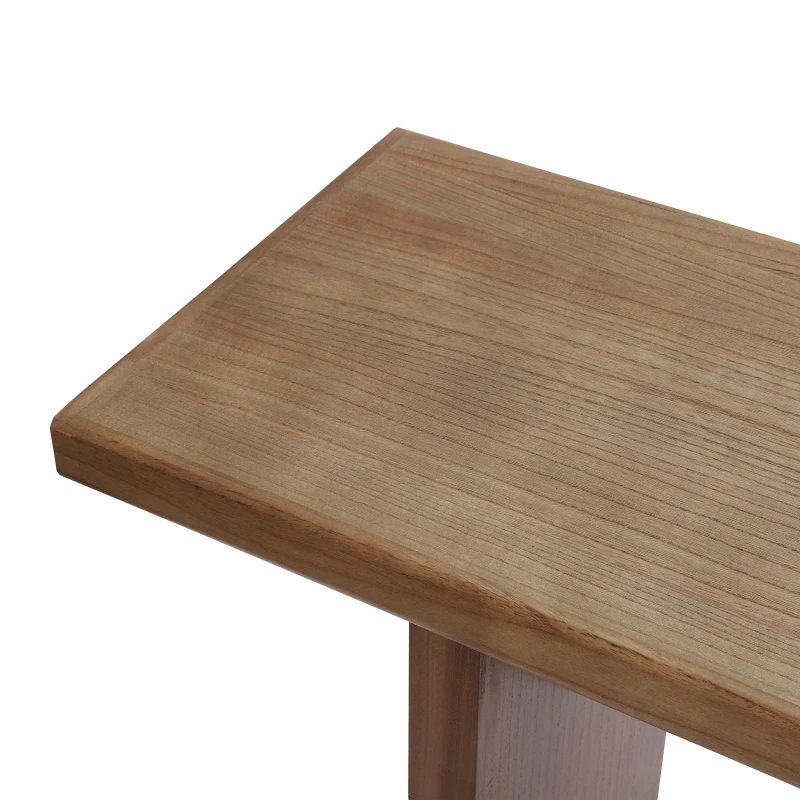 Farmhouse Wood Console Table with Premium Materials, Narrow Entryway Table with Easy Assembly, 59.5'' L x 16'' W x 31.5'' H, Antique brown