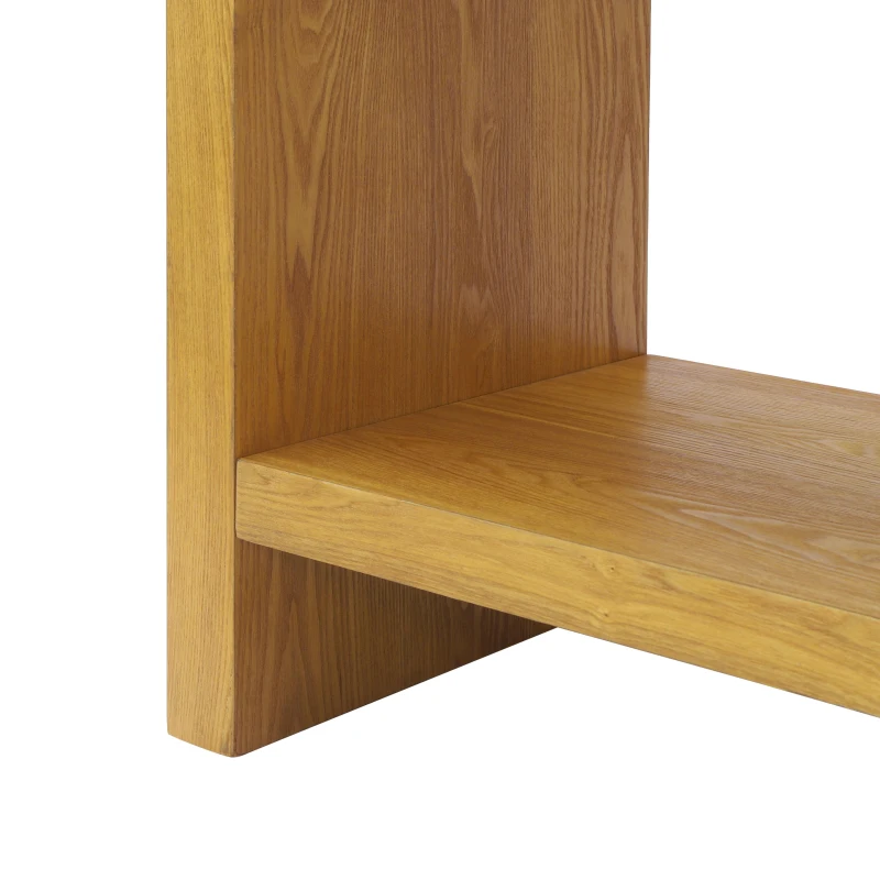 Farmhouse Console Table with Storage Drawers, Wooden Entryway Table Ideal for Living Room, Hallway, 47.5'' L x 15.5'' W x 30'' H, Brown