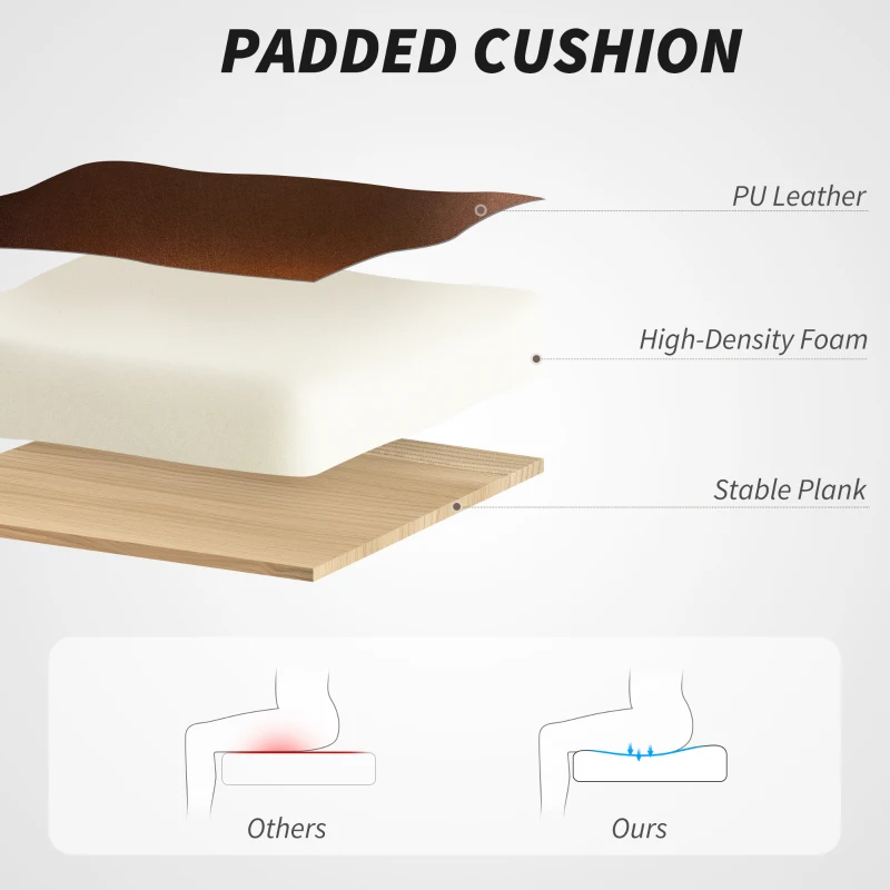 HOMCOM 6 Point Massage Office Chair with Remote, Ergonomic Reclining Computer Desk Chair with Footrest, Side Pocket, Dark Brown