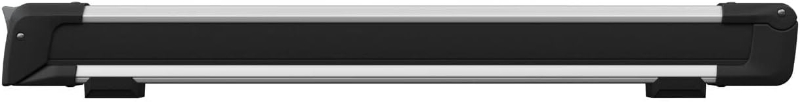 Thule SnowPack Large Roof Rack — Silver Ski & Snowboard Carrier, Holds 6 Pairs of Skis or 4 Boards