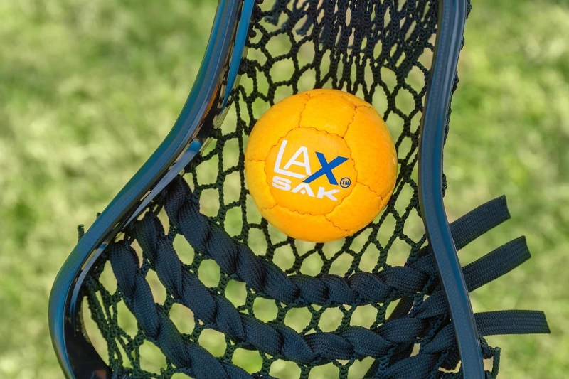 Lax Sak Soft Practice Lacrosse Balls — Packs of 1, 2, 3, 6, 12, 24, 36, 60 & 120 — Regulation Size & Weight, Low Bounce for Indoor and Outdoor Training