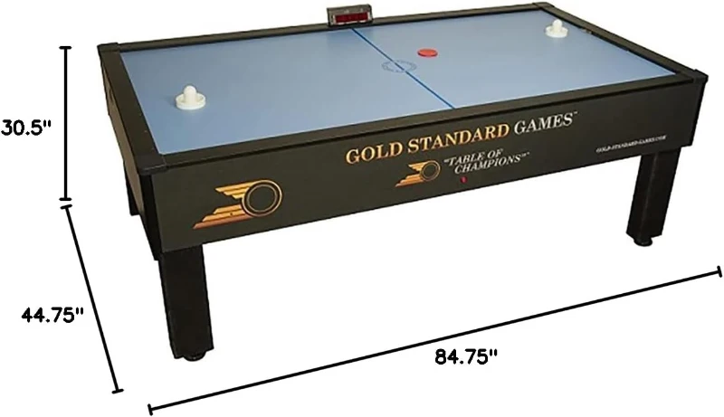 Home Pro Elite Air Hockey Table – Pro Rails, Electronic Scoring, Made in USA