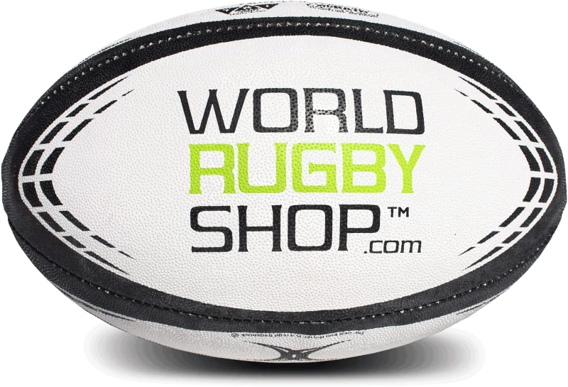 World Rugby Shop x Gilbert G-TR4000 Training Rugby Ball - Hand-Stitched, 3-Ply Construction - Sizes 3, 4 & 5 (Youth & Adult)