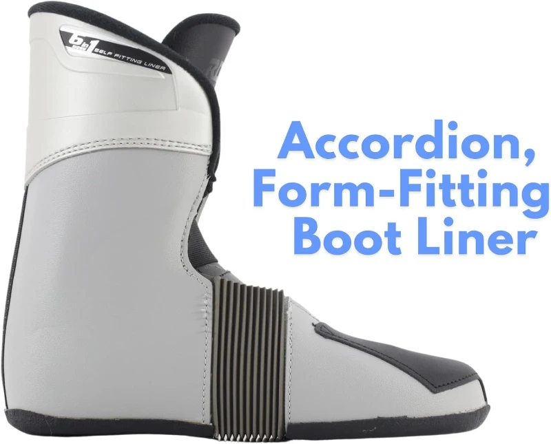 Roces IDEA UP Adjustable Kids Ski Boots — Youth & Toddler Expandable Downhill Boots (Size 22.5–25.5) for Girls & Boys